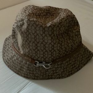 Coach bucket rain hat